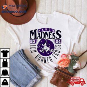 Tcu Horned Frogs March Madness Masco Tshirt