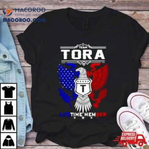 Team Tora Tora Eagle Lifetime Menber Tshirt