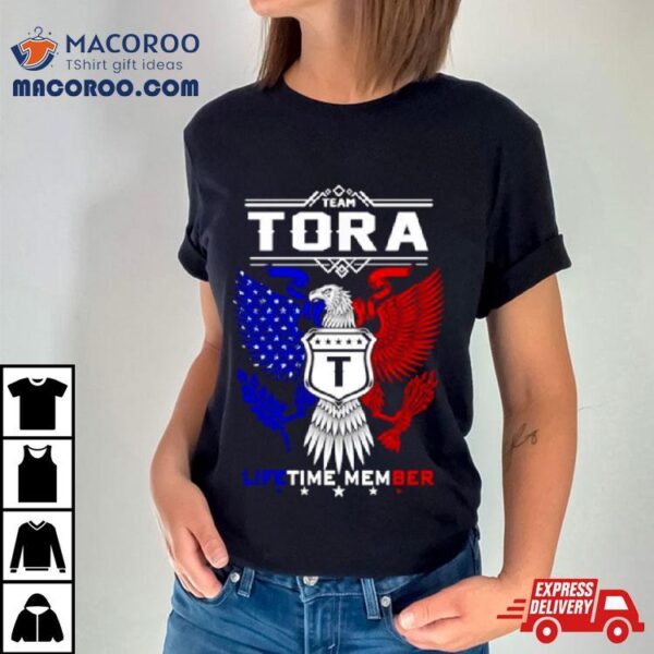 Team Tora Tora Eagle Lifetime Menber Shirt