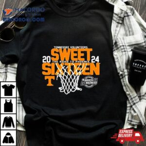 Tennesse Volunteers Ncaa Sweet Sixteen The Road To Phoenix March Madness Tshirt