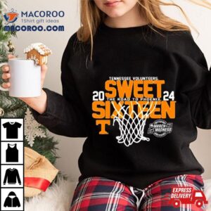 Tennesse Volunteers Ncaa Sweet Sixteen The Road To Phoenix March Madness Tshirt