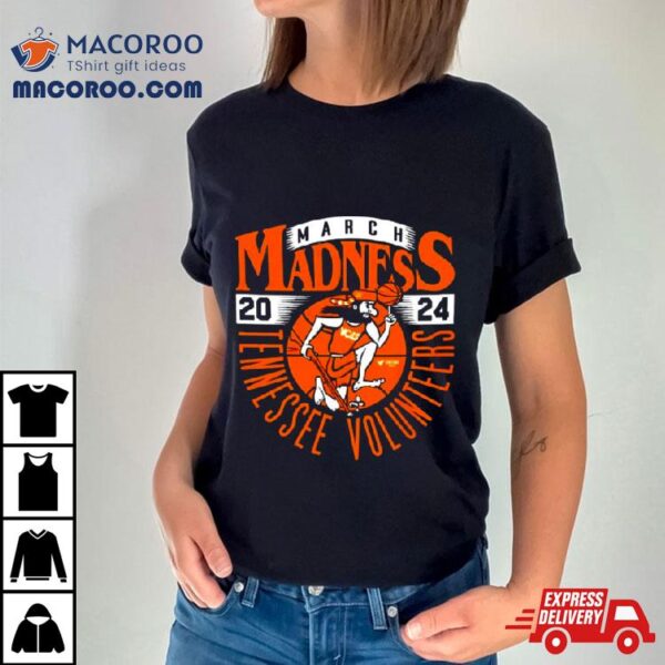 Tennessee Volunteers 2024 March Madness Mascoshirt