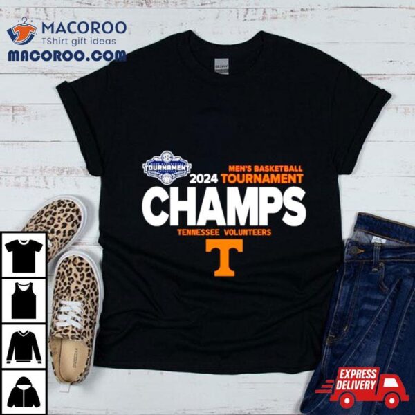 Tennessee Volunteers 2024 Men’s Basketball Tournament Champs Shirt