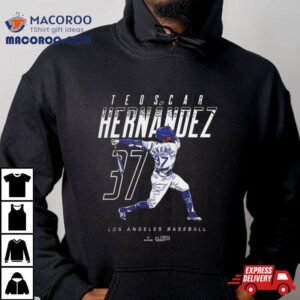 Teoscar Hernández Name And Number Mlbpa Lad Los Angeles Dodgers Shirt