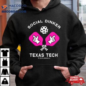 Texas Tech Pickleball Social Dinker Tshirt