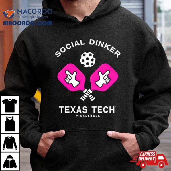 Texas Tech Pickleball Social Dinker Shirt