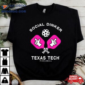 Texas Tech Pickleball Social Dinker Tshirt