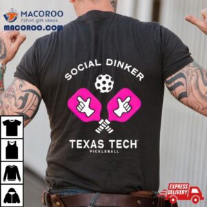 Texas Tech Pickleball Social Dinker Tshirt