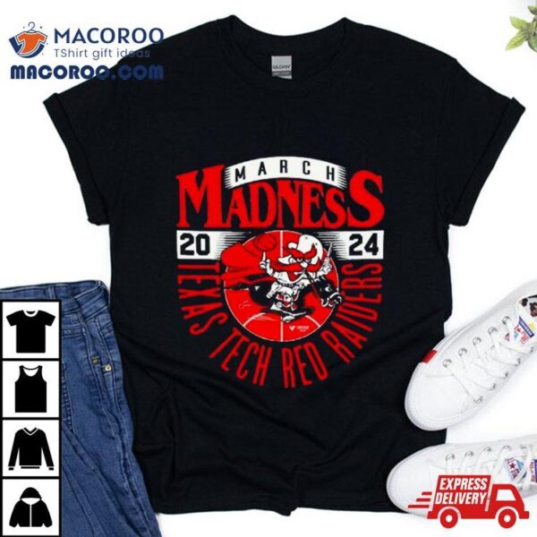 Texas Tech Red Raiders 2024 March Madness Mascoshirt