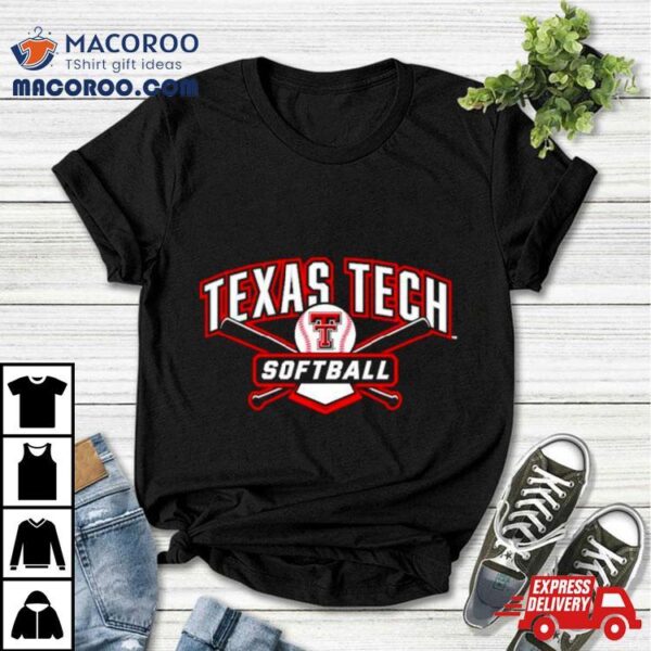 Texas Tech Red Raiders Softball Vintage Logo Shirt