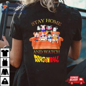 Thank You Akira Toriyama Stay Home And Watch Dragon Ball Shirt