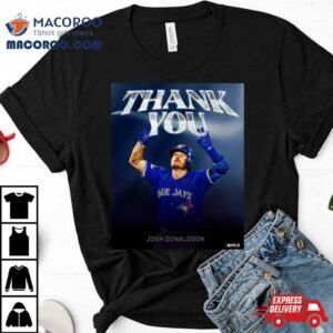 Thank You Josh Donaldson Toronto Blue Jays Poster Tshirt