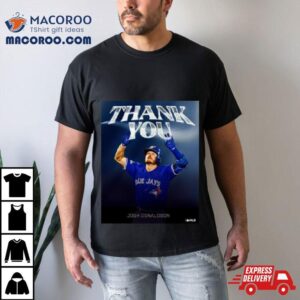 Thank You Josh Donaldson Toronto Blue Jays Poster Tshirt