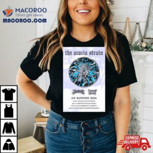 The Acacia Strain Uk Summer Tour Tshirt