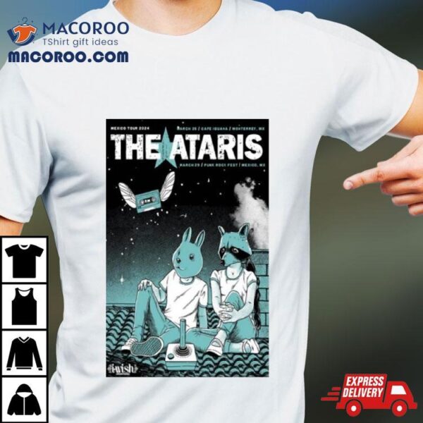 The Ataris March 29 2024 Punk Rock Fest Mexico Mx Shirt