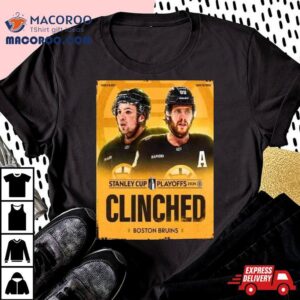 The Boston Bruins Have Secured Their Spot In The Stanley Cup Playoffs 2024 Nhl Shirt