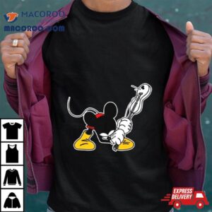 The Clash Mickey Smashing Guitar Tshirt