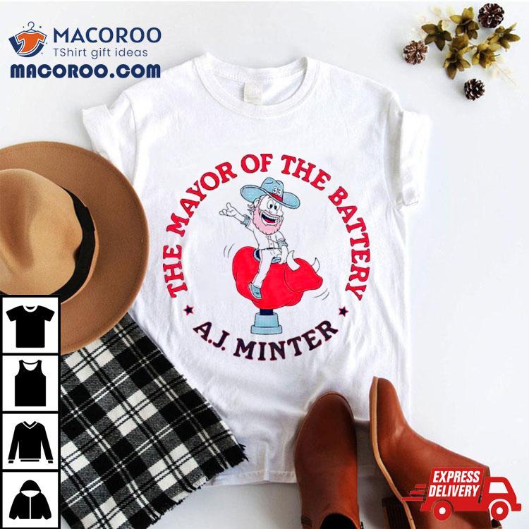 The Mayor Of The Battery A.j. Minter Shirt The Mayor Of The Battery A.j. Minter Shirt