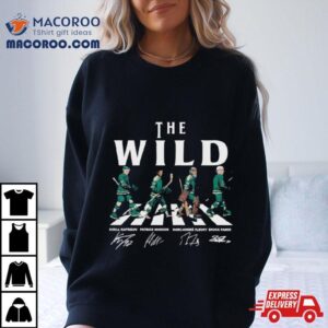 The Minnesota Wild Abbey Road Signatures Ice Hockey Tshirt