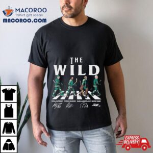 The Minnesota Wild Abbey Road Signatures Ice Hockey Tshirt