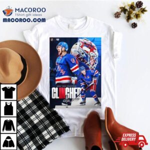 The New York Rangers Have Punched Their Ticket To The Stanley Cup Playoffs Nhl Tshirt