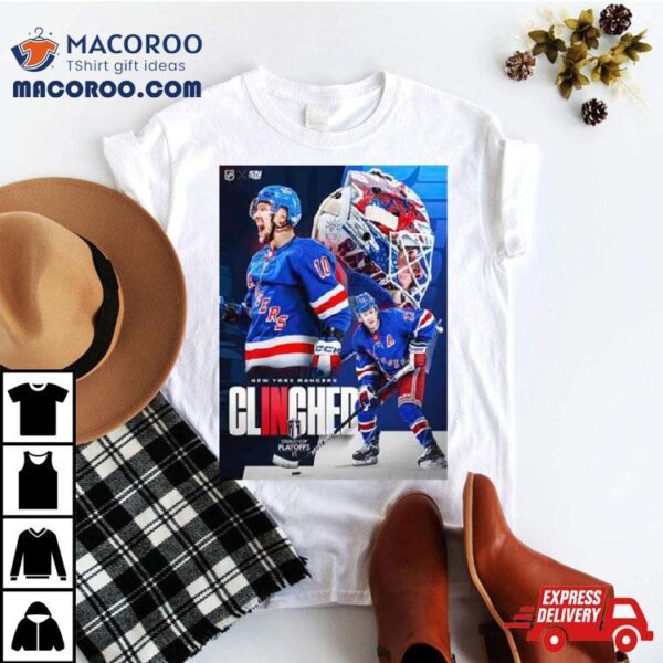 The New York Rangers Have Punched Their Ticket To The Stanley Cup Playoffs 2024 Nhl Shirt