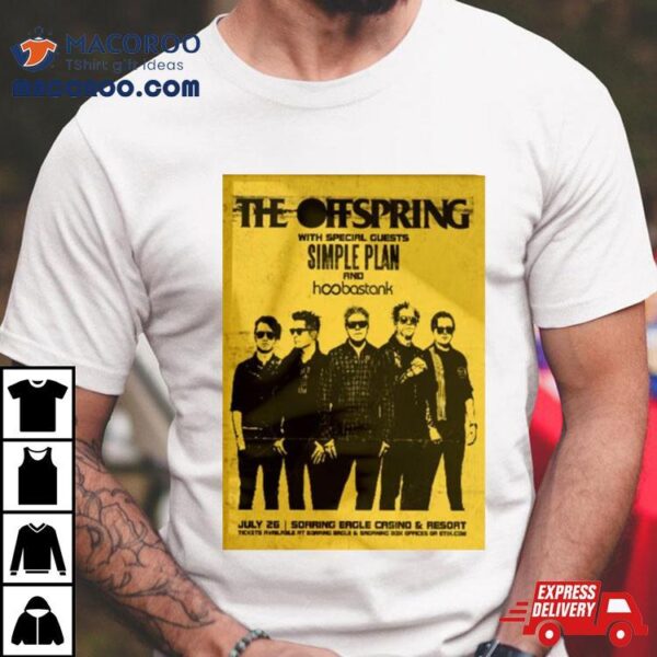 The Offspring Show In Michigan On July 26th 2024 Shirt