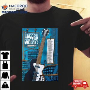 The Record Company Roll With Tour Tshirt