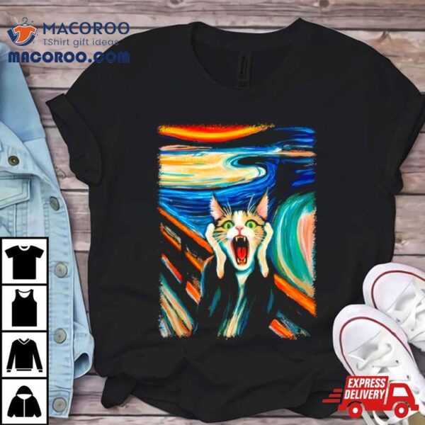 The Scream Cat Wear Clothing Arshirt