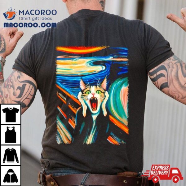 The Scream Cat Wear Clothing Arshirt