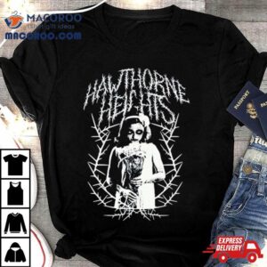 The Silence In Black Metal And White Tshirt