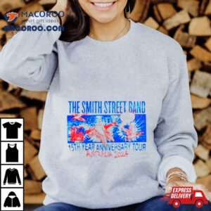 The Smith Street Band 15th Year Anniversary Autralia Tour 2024 Shirt