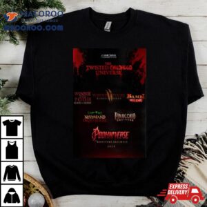 The Timeline For The Twisted Childhood Universe Has Been Revealed All Leads To Poohniverse Monsters Assemble In Tshirt