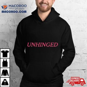 Thea Hail Wearing Unhinged Tshirt
