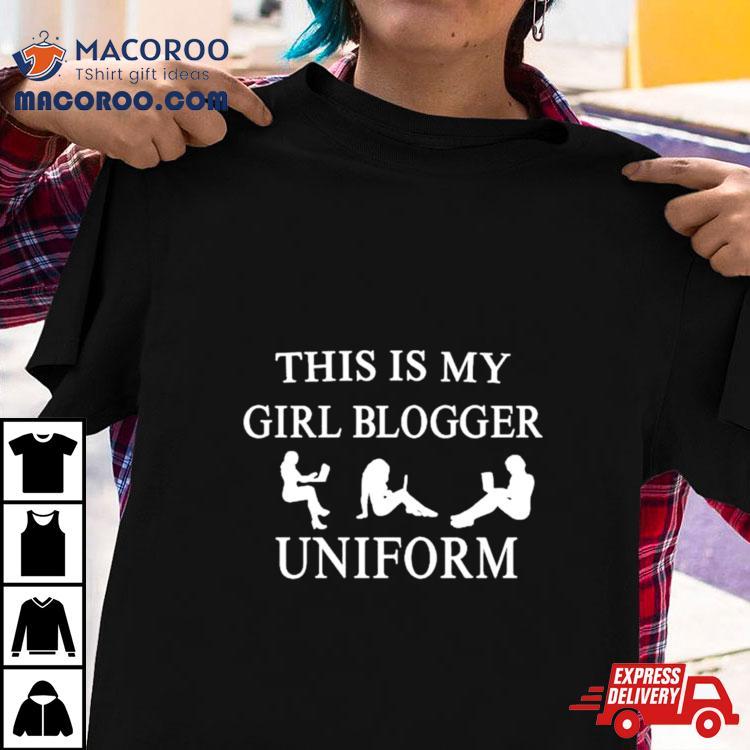 This Is My Girl Blogger Uniform Sexy Work Shirt This Is My Girl Blogger Uniform Sexy Work Shirt