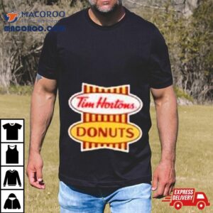 Tim Hortons Donut Retro Logo Shirt