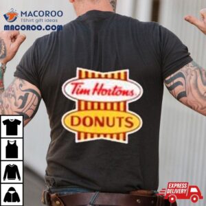 Tim Hortons Donut Retro Logo Tshirt