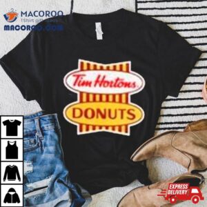 Tim Hortons Donut Retro Logo Tshirt