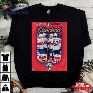 Time To Hunt For The Florida Panthers Have Clinched A Spot In The Stanley Cup Playoffs Nhl Tshirt