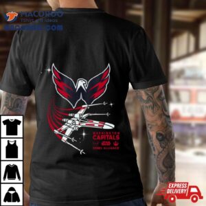 Toddler Black Washington Capitals Star Wars Rebel Alliance Tshirt