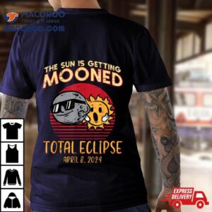 Total Eclipse Sun Getting Mooned April Men Women Kids Tshirt