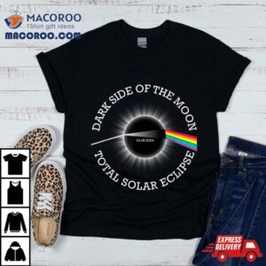 Total Solar Eclipse Rainbow Totality Dark Side Moon Tshirt