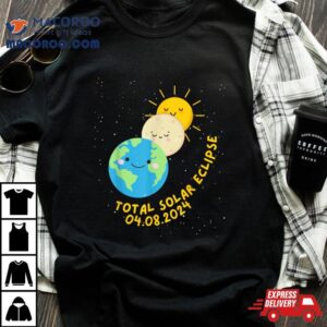 Total Solar Eclipse Cute Solar Eclipse Kids Toddler Boy Tshirt