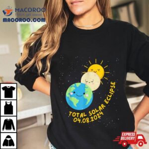 Total Solar Eclipse Cute Solar Eclipse Kids Toddler Boy Tshirt