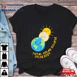 Total Solar Eclipse Cute Solar Eclipse Kids Toddler Boy Tshirt