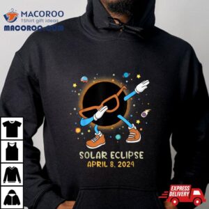 Total Solar Eclipse Funny Dabbing For Kids Toddler Boys Tshirt