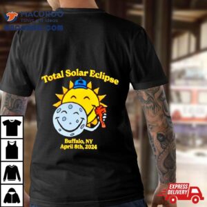 Total Solar Eclipse Buffalo Ny April Th Tshirt