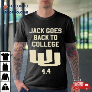 Travis Scott Jack Goes Back To College Tshirt