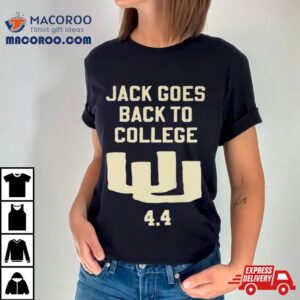 Travis Scott Jack Goes Back To College Tshirt
