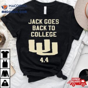 Travis Scott Jack Goes Back To College Tshirt